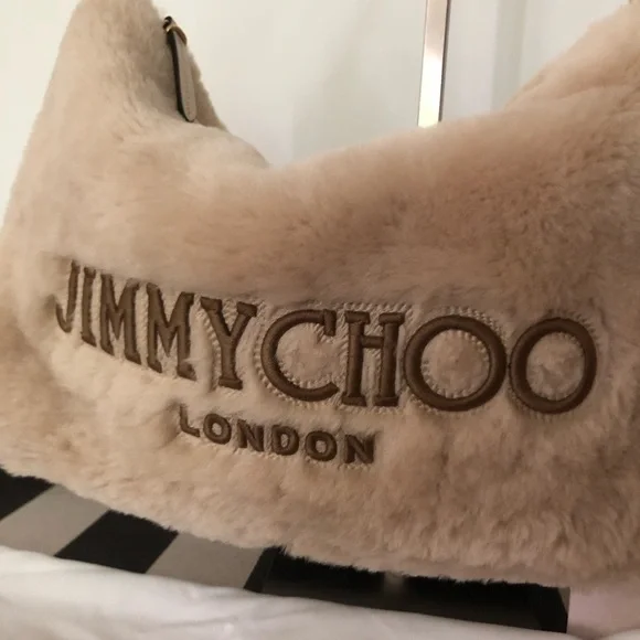 Jimmy Choo Faux Fur Callie Bag - Picture 1 of 6